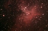 Eagle Nebula with pillars of creation in center