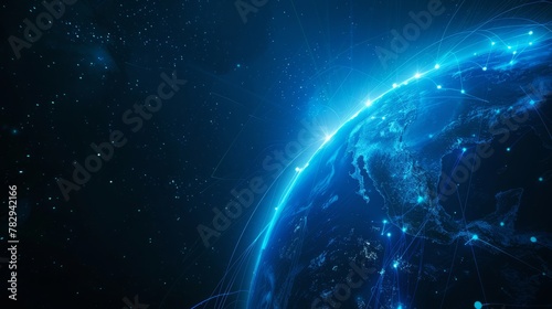 Connectivity  environmental protection  communication  networking  visualization  iot  blockchain  Earth