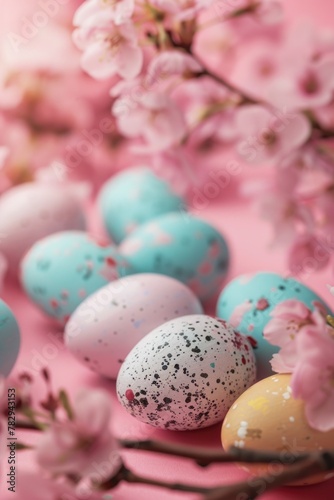 Fresh eggs arranged on a pink background. Perfect for food or Easter-themed projects