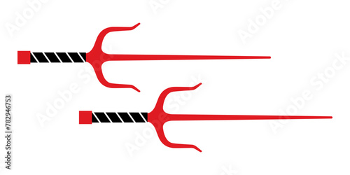 Martial arts equipment: sai weapon