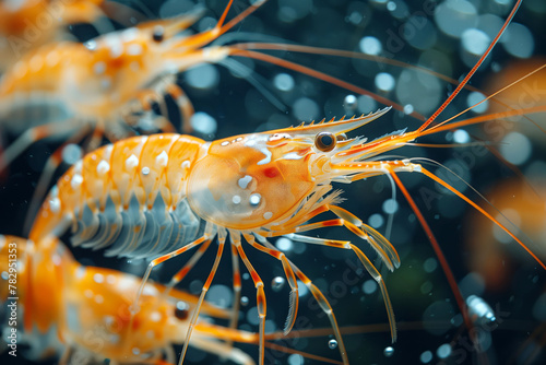 A Splash of Color Underwater Macro Photography Captures Stunning Shrimp Vividness
