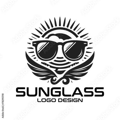 Sunglass Vector Logo Design