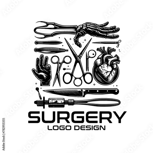 Surgery Vector Logo Design