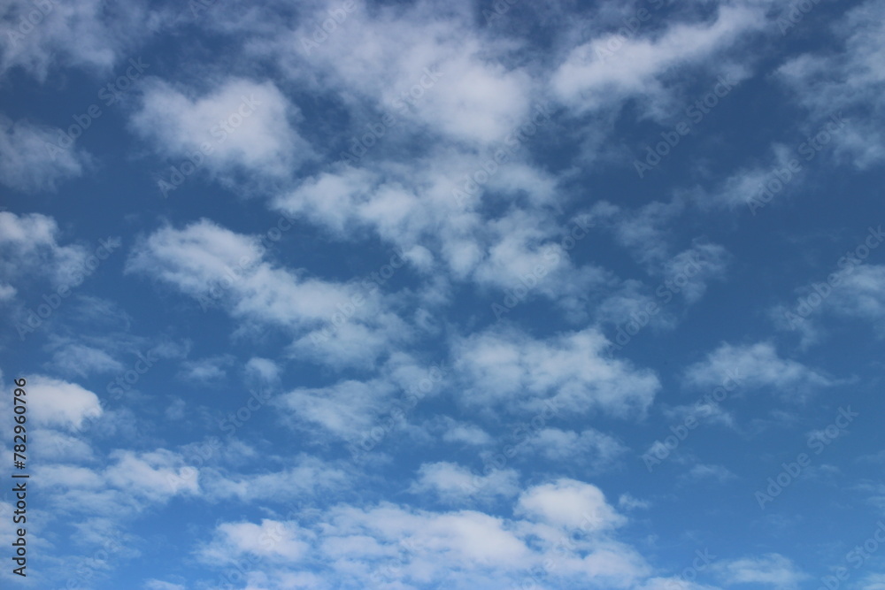 Blue sky and beautiful clouds