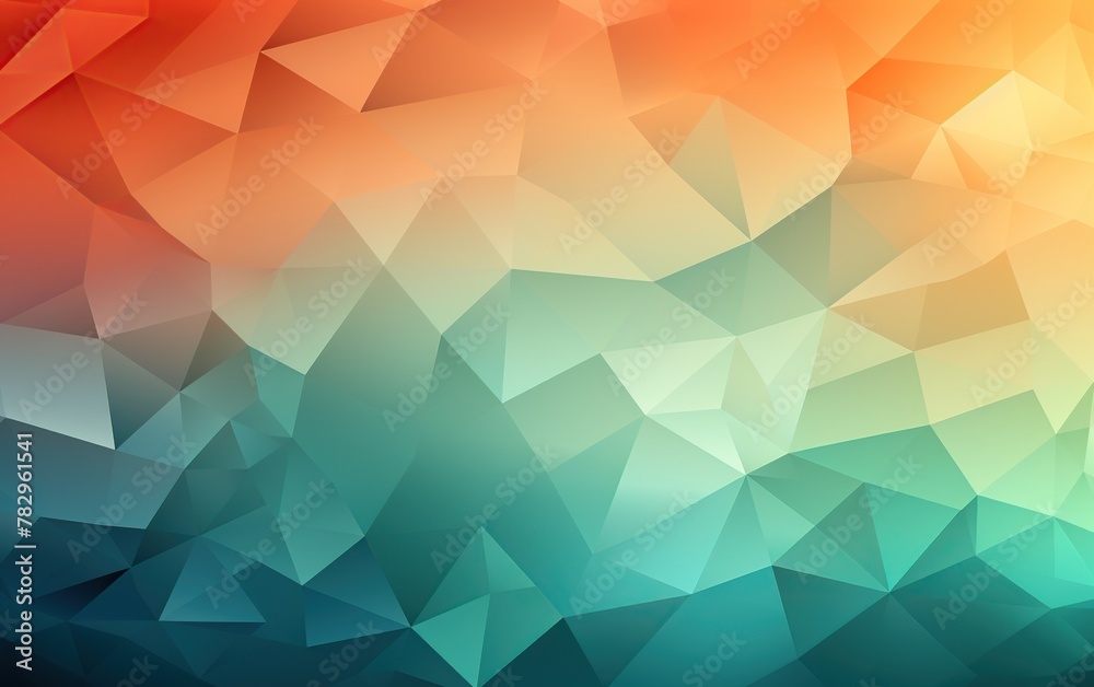 Vibrant mosaic: Colorful abstract polygonal background