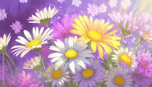 the ethereal beauty of flowers in bloom  masterfully rendered in soft pastels