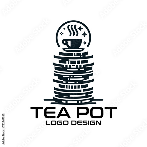 Tea Pot Vector Logo Design