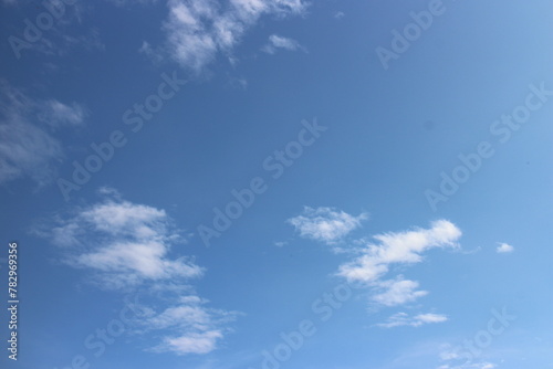 white cloud with blue sky background © SISIRA