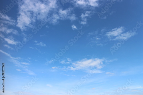 white cloud with blue sky background © SISIRA