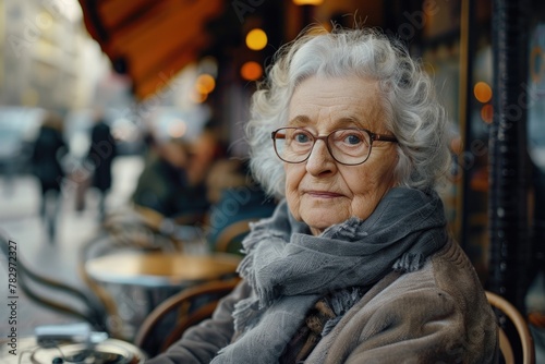 A woman sitting at a table with a plate of food, suitable for food blogs or restaurant menus