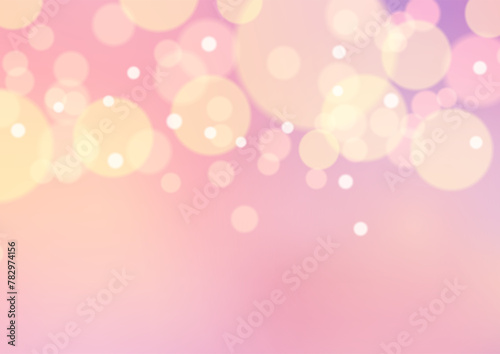 pastel coloured bokeh lights background 