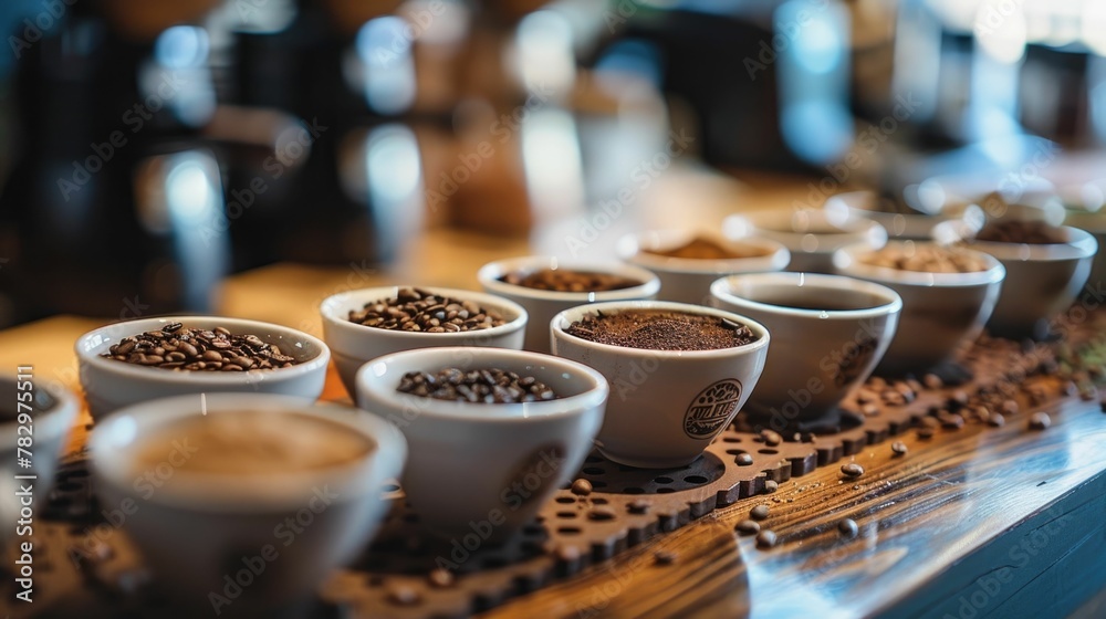 Global Coffee Tasting Experience Exploring Diverse Flavors and Aromas from Around the World