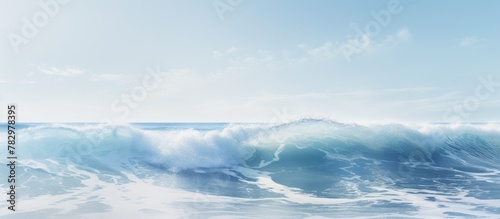 Large wave approaching shore
