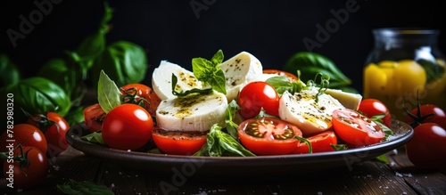 Tomato, Mozzarella, Basil P...
