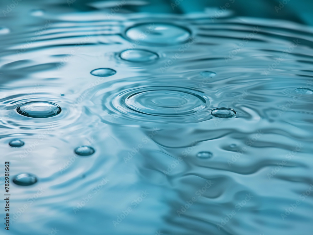 Tranquil Water Ripple Close-Up Tranquil Water Ripple Close-Up
