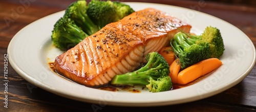Salmon and Broccoli Meal