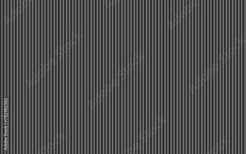 Fototapeta Naklejka Na Ścianę i Meble -  Gradient 3D realistic metallic stripes on black color background