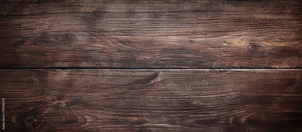Wooden surface with a rich brown hue Wooden surface with a rich brown hue