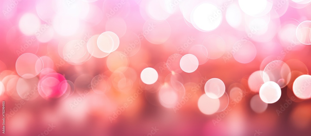 Blurred lights in pink and white on a soft focus backdrop Blurred lights in pink and white on a soft focus backdrop