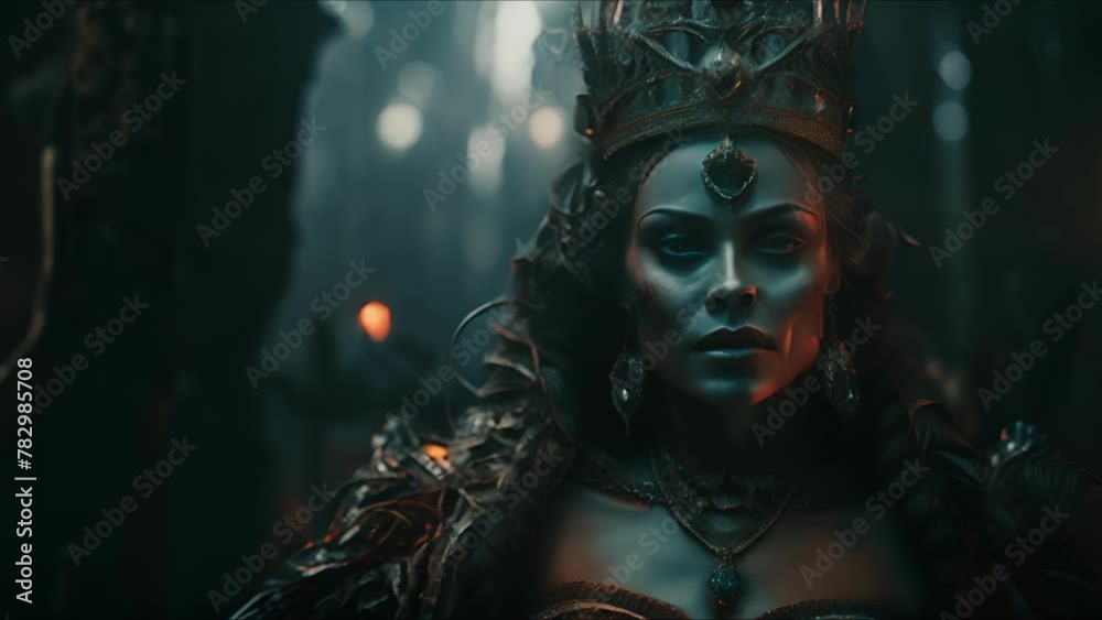 Beautiful queen. Fantasy medieval background. The concept of medieval history, life and culture. Ai-generated. Beautiful queen. Fantasy medieval background. The concept of medieval history, life and culture. Ai-generated.