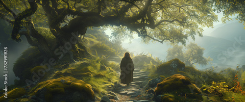 Hobbit in middle earth © Mikolaj Niemczewski