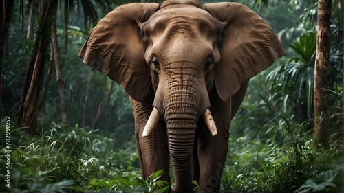 elephant in the zoo © Malik