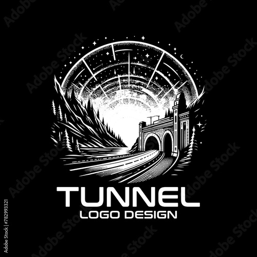 Tunnel Vector Logo Design