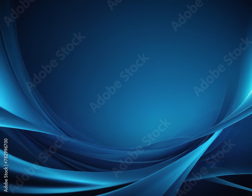 A blue abstract image with a radial pattern of lines emanating from a central point.