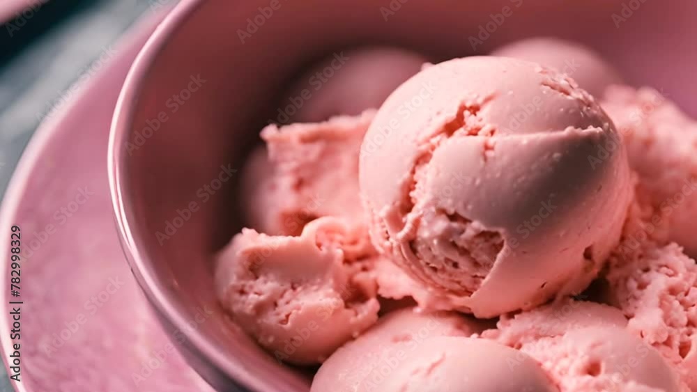 strawberry ice cream