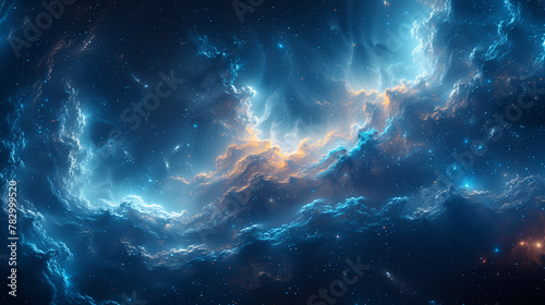 abstract lights of space background
