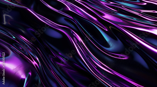 Purple wavy abstract background
