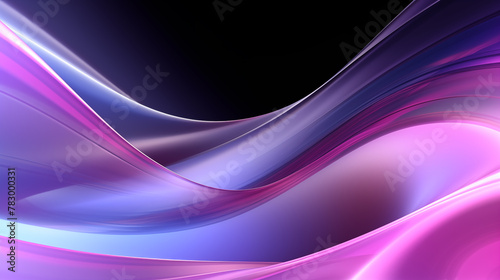 Purple wavy abstract background