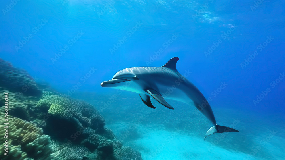 Captivating Images of Dolphin Underwater