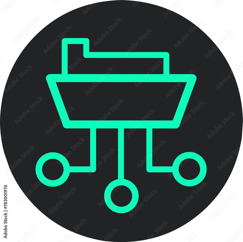 transfer folder line icon vector. transfer folder sign.stock vector transfer folder line icon vector. transfer folder sign.stock vector