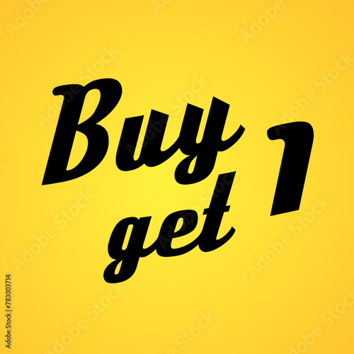 Buy 1 get 1 background