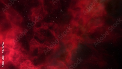 Deep space nebula with stars. Bright and vibrant Multicolor Starfield Infinite space outer space background with nebulas and stars. Star clusters, nebula outer space background 3d render 