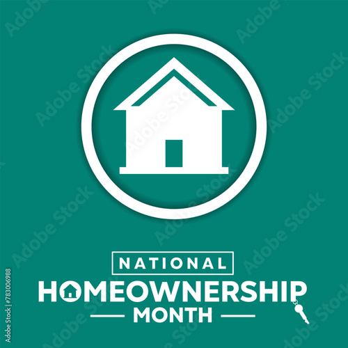 фотографія National Homeownership Month