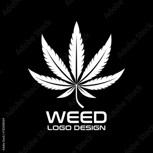 Weed Vector Logo Design