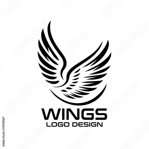 Wings Vector Logo Design