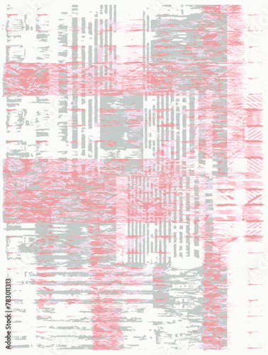 rustic Abstract carpet art painting. Artistic illustration with abstract shapes. digital painting