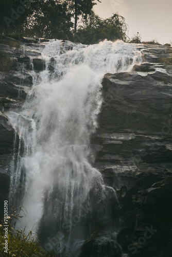 Wachirathan Waterfall at Doi Inthanon National Park photo