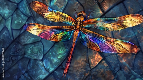 stained glass butterfly