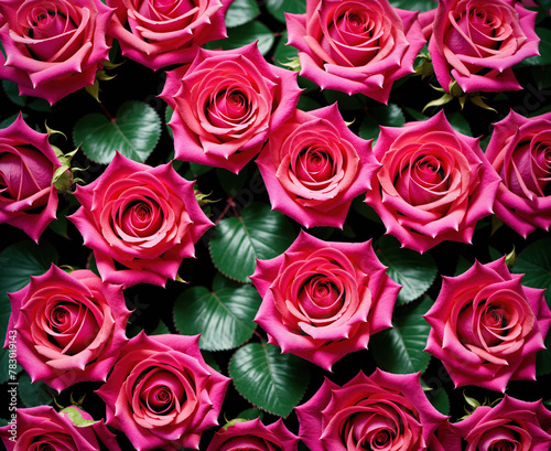 Pink Roses.