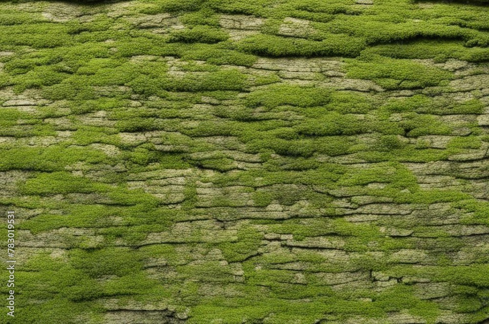 background, texture, old boards with moss.