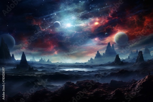 A mesmerizing cosmic vista