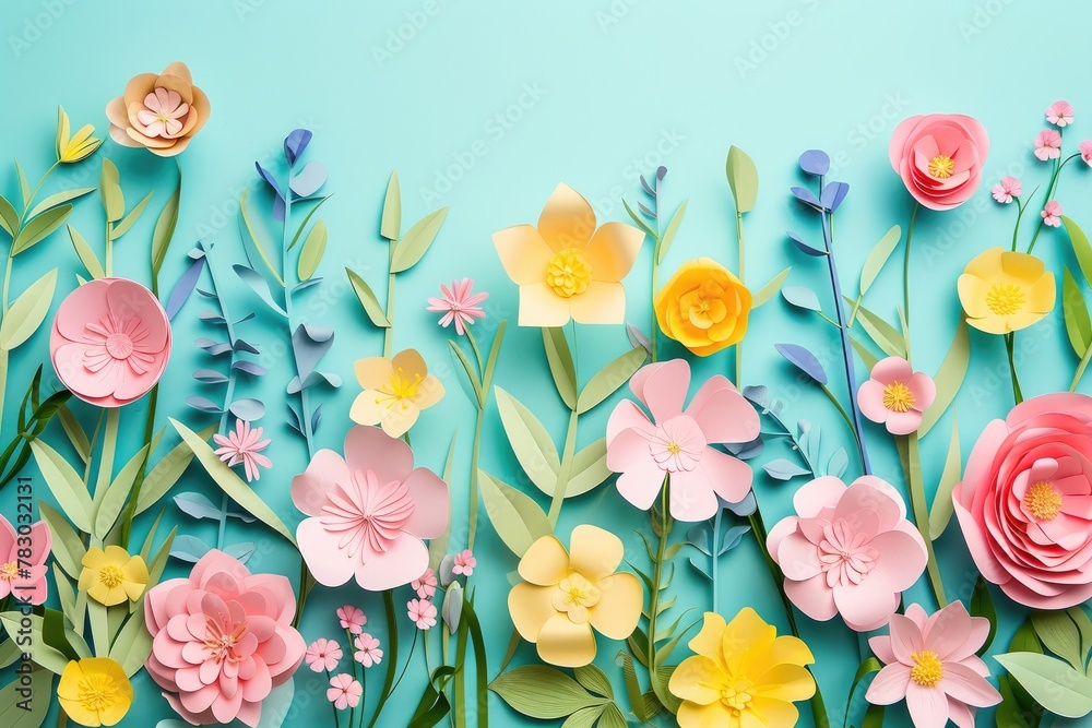 Pastel Dreams: Paper Flowers Collection
