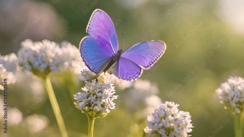 Beautiful butterfly sitting on flower in a summer garden Beautiful butterfly sitting on flower in a summer garden