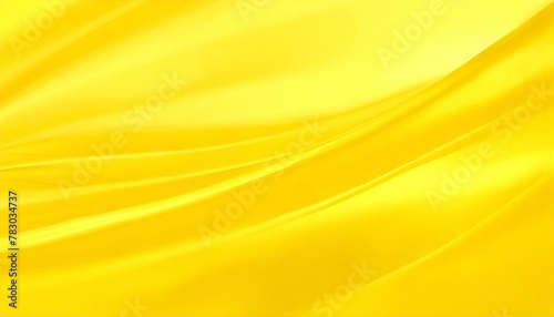 Golden Horizon: Smooth Waves on Bright Yellow Canvas