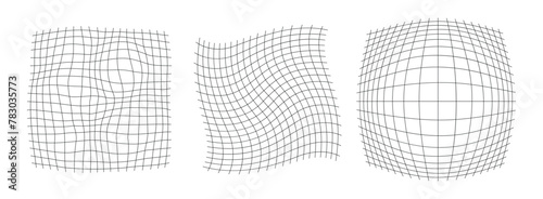 Abstract distorted grid set