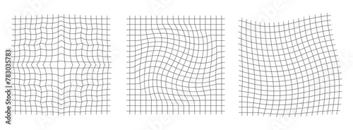 Abstract distorted grid set